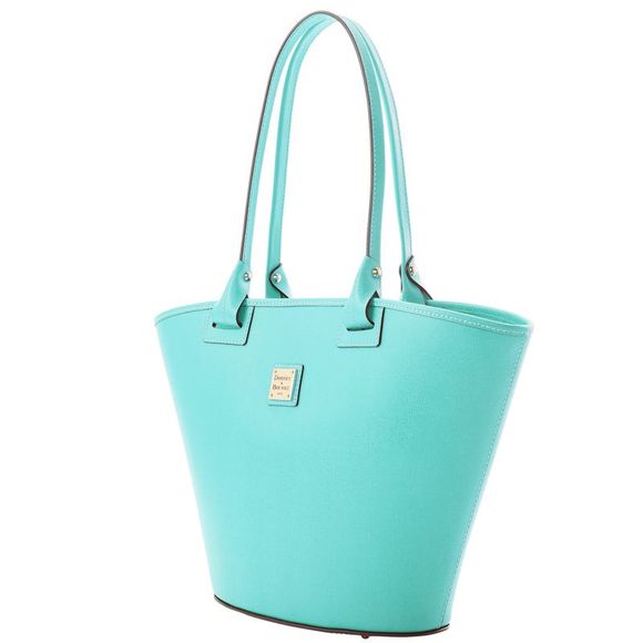 Dooney & Bourke Saffiano Andie Tote - Mint - Picture 2 of 4